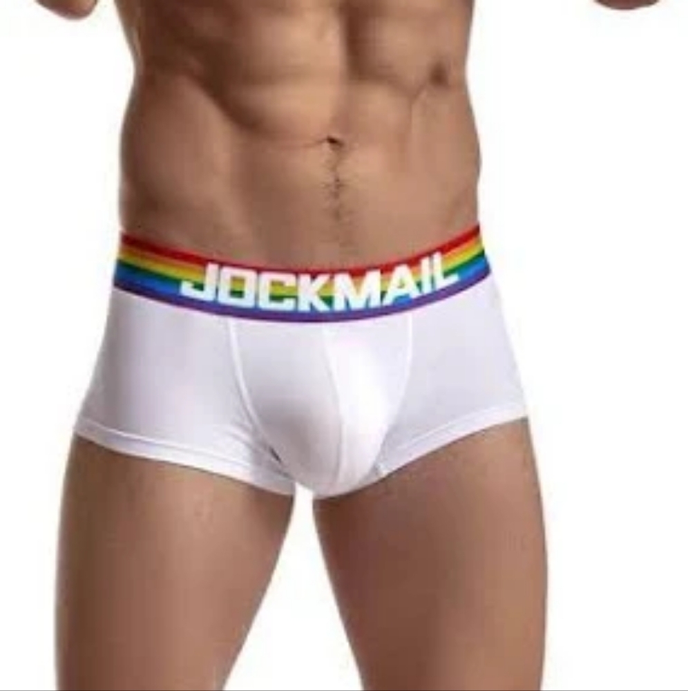 Jockmail Men's Pride Band Boxer Trunk Underwear Size Large NEW